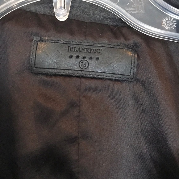 Blank NYC leather jacket - Picture 3 of 4